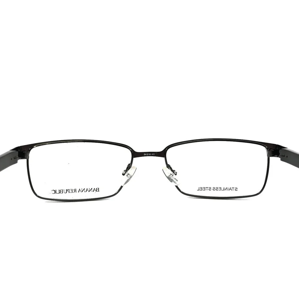 Banana Republic Eyeglasses Frames BR100 TI7 Ruthenium Matte Black 54-18-145